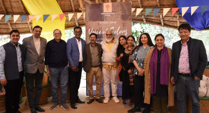 Celebration of creativity: Sahitya Kala Parishad's 'Voice of Colours' artist camp begins