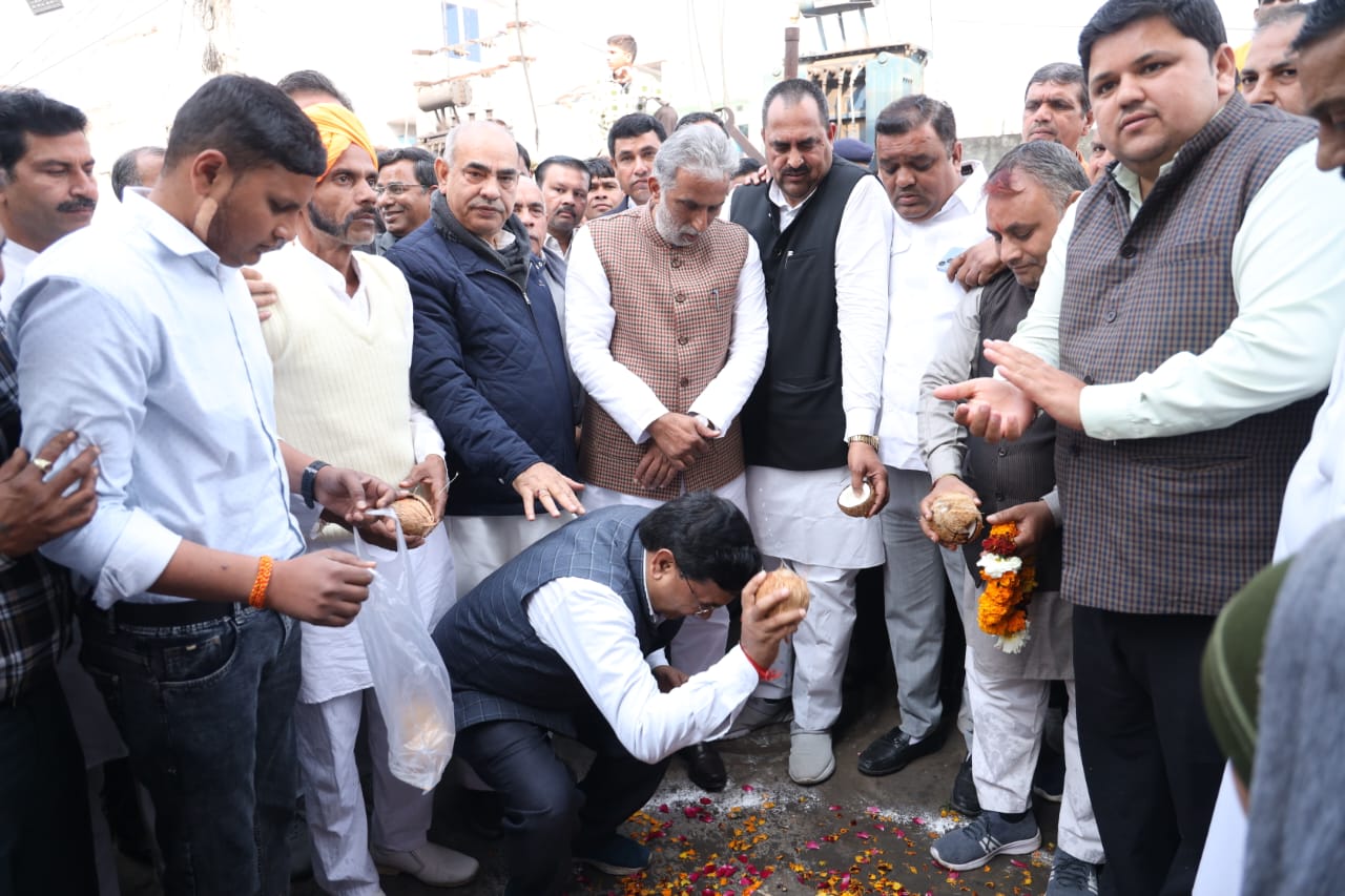 चौ.कृष्ण पाल और मूलचंद शर्मा ने दी बल्लभगढ़ को एक करोड़ 76 लाख की सौगात