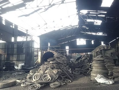 Boiler explodes in Meerut's tyre melting factory