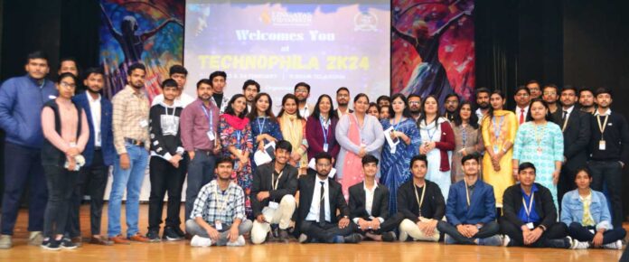 School of Computer Science and Engineering of Lingyas Vidyapeeth organized Technophila-2024