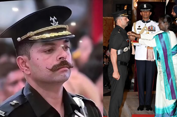 a collage of two men in military uniforms