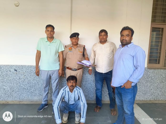 हरियाणा एनसीबी की फरीदाबाद यूनिट ने सेक्टर 37 से एक अंतरराजीय नशा तस्कर को 12.10 ग्राम MDMA सहित किया काबू।